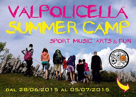 Valpolicella Summer Camp 2015 Orizzontale